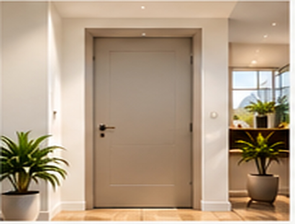 Minimal interior door